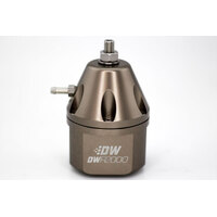 Deatschwerks DWR2000 Adjustable Fuel Pressure Regulator (Dual -10AN Inlet/-8AN Outlet) - Titanium