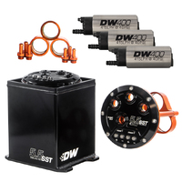 Deatschwerks 5.5L Surge Tank w/ 3 x DW400 Fuel Pumps