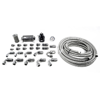Deatschwerks X2 Series -10AN CPE Plumbing Kit (Mustang 11-19)