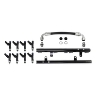 Deatschwerks LS1/LS6 Fuel Rails w/Crossover + 420cc/min Injectors (Camaro 98-02)