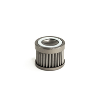 Deatschwerks Stainless Steel 40 Micron In-Line Fuel Filter Element to Suit 70mm Housing