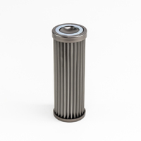 Deatschwerks Stainless Steel 10 Micron In-Line Fuel Filter Element to Suit 160mm Housing