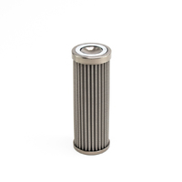 Deatschwerks Stainless Steel 100 Micron In-Line Fuel Filter Element to Suit 160mm Housing