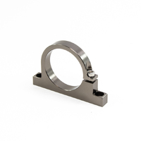 Deatschwerks Aluminium Billet In-Line Fuel Filter Mounting Bracket to Suit 70mm, 110mm, and 160mm Ho