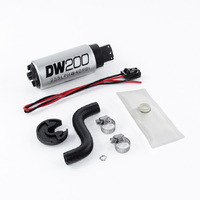 Deatschwerks DW200 255lph In-Tank Fuel Pump w/Install Kit (Mustang 85-97)