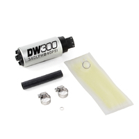 Deatschwerks DW300 340lph In-Tank Fuel Pump w/Install Kit (Integra 94-01/Civic 92-00)
