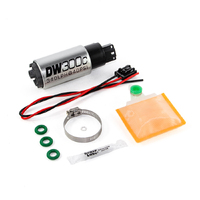 Deatschwerks DW300C 340lph Compact Fuel Pump w/Install Kit (Focus RS 05-10)
