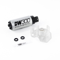 Deatschwerks DW300C 340lph Compact Fuel Pump w/Install Kit (Evo X/Accord 13-17)