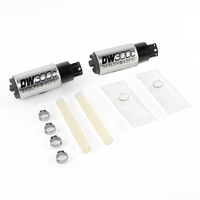 Deatschwerks DW300C 340lph Compact Fuel Pump w/Install Kit (Mustang 03-04)