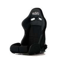 EDIRB 023 WHITE Prestige AJUSTBALE LEATHER CARBON Seat