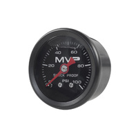 MVP Liquid Filled Fuel Pressure Gauge 0-100Psi