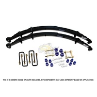 Formula Leaf Spring Kit-40mm Lift at 400kg Dual Cab FOR Toyota Hilux 2005-2015