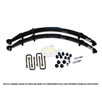 Formula Rear Leaf Spring Kit-40mm lift at 200kg FOR Rodeo & D-Max 1988-2003