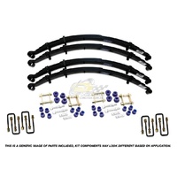 Formula Leaf Spring Kit-50mm Lift 70kg Diesel/250kg Rear FOR Hilux 1979-1996