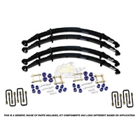 Formula Leaf Spring Kit-50mm Lift Front 35kg/200kg Rear FOR Hilux 1979-1996
