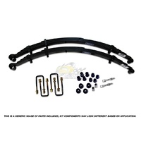King Front Leaf Spring Kit-Petrol HD Raised FOR Rocky F77/F87 Trayback
