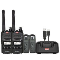 GME 2 Watt UHF CB Handheld Radio - Twin Pack