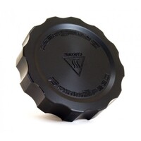 Grimmspeed 120006BK_D Oil Filler Cap - "Cool Touch" Delrin Black for Subaru