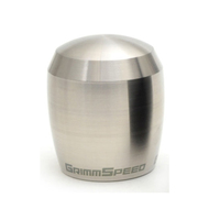 Grimmspeed 038011 Stubby Shift Knob - Stainless for Subaru/Mustang/Focus RS