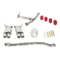 Grimmspeed 070033 Cat-Back Exhaust - Resonated for WRX/STi 2011+