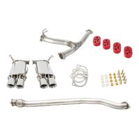 Grimmspeed 070034 Cat-Back Exhaust - Unresonated for WRX/STi 2011+