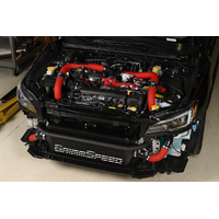 Grimmspeed Front Mount Intercooler Kit - Black Incl. Black Piping for WRX 2015+