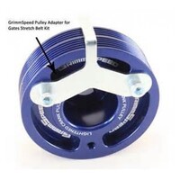 Grimmspeed Pulley Adapter for Gates Stretch Belt Kit for WRX 08-14/STi 08-20