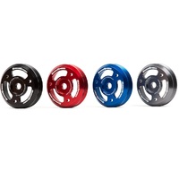 GrimmSpeed 095024 Lightweight Pulley for BRZ/86, WRX 2015+ Red