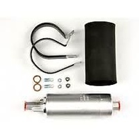 WALBRO GSL393 170LPH Inline External FUEL PUMP +Fittings Kit