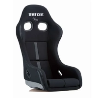 BRIDE ZETA IV REIMS BLACK & BLACK FRP SILVER SHELL FOR HA1ANF