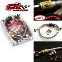 HEL Performance Braided Clutch Line Kit for Honda FN2 Civic Type-R (OEM Length)