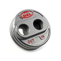 HEL Oil Filter Relocation Take Off Plate