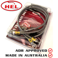 HEL Brake Lines KIT For Fiat Stilo 1.2 310mm Rear Hoses(2001-2004)FIA-4-144