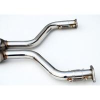 Invidia Gemini Cat Back Exhaust w/Ti Straight Cut Tips for Nissan 370Z Z34 09-20