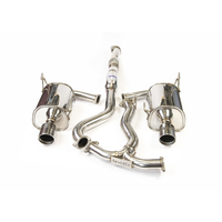 Invidia Q300 Cat Back Exhaust w/SS Rolled Tips for Subaru Liberty GT BM 10-12