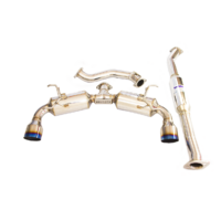 Invidia N2 70mm Cat Back Exhaust w/Ti Tips for Subaru BRZ/Toyota 86 12-20