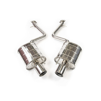 Invidia Q300 Diff Back Exhaust w/Stainless Rolled Tips for Lexus IS250 GSE30R 13-15/IS350 GSE31R 13-20