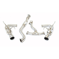 Invidia R400 Cat Back Exhaust w/SS Tips for Subaru WRX 08-10 Sedan/Forester XT SH, SJ 08-18