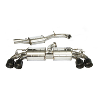 Invidia R400 "Signature Edition" Valved Cat Back Exhaust w/Oval Black Tips for VW Golf R Mk7