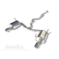 Invidia Q300 Cat Back Exhaust w/SS Tips for Subaru Levorg VM 14-20