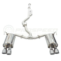 Invidia Q300 Cat Back Exhaust Subaru WRX VB 22+ (Sedan) silver tip