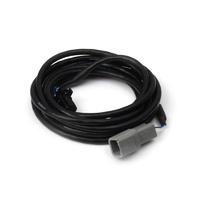 HALTECH Tyco CAN Dash adaptor cable.Female Deutsch DTM-2 to 8 pin Black Tyco