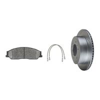Hulk 4x4 Brake Upgrade Kit - Front Discs (Landcruiser 70 Series 06+)
