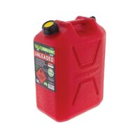 Hulk 4x4 Fast Flow Plastic Fuel Can 10L Unleaded Red