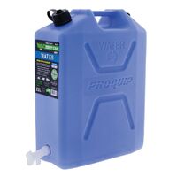 Hulk 4x4 22L Water Jerry Can with Tap Food Grade Hdpe Light Blue