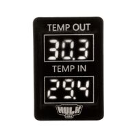 Hulk 4x4 Dual Temperature Meter OE RPL White LED (Late Toyota)