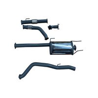 Hulk 4x4 Stainless Steel Exhaust Kit (D-Max RT Non-DPF 13-16)