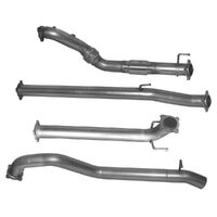 Hulk 4x4 Stainless Steel Exhaust Kit (Hilux 05-15)