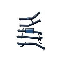 Hulk 4x4 Stainless Steel Exhaust Kit (Landcruiser 79 Series Twin Cab 99-16)