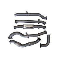 Hulk 4x4 Stainless Steel Exhaust Kit (Landcruiser 79 Series Single Cab 07-15)